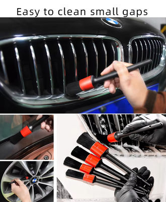 Detailborstel voor auto 5 Pack Auto Zwart Detailborstel
