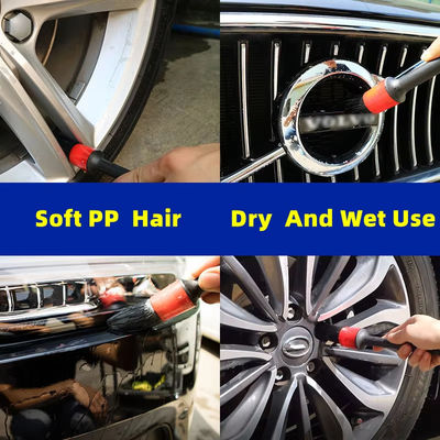 Gepersonaliseerde vouwbare microvezel auto luchtuitlaat schoonborstel binnenste stofborstel