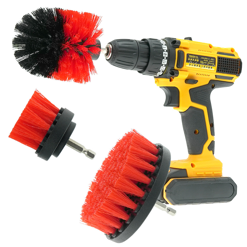 Boorborstel Aanhangsel Set Alle doeleinden Power Clean Scrubber Borstel Voor Keuken Badkamer Reiniging