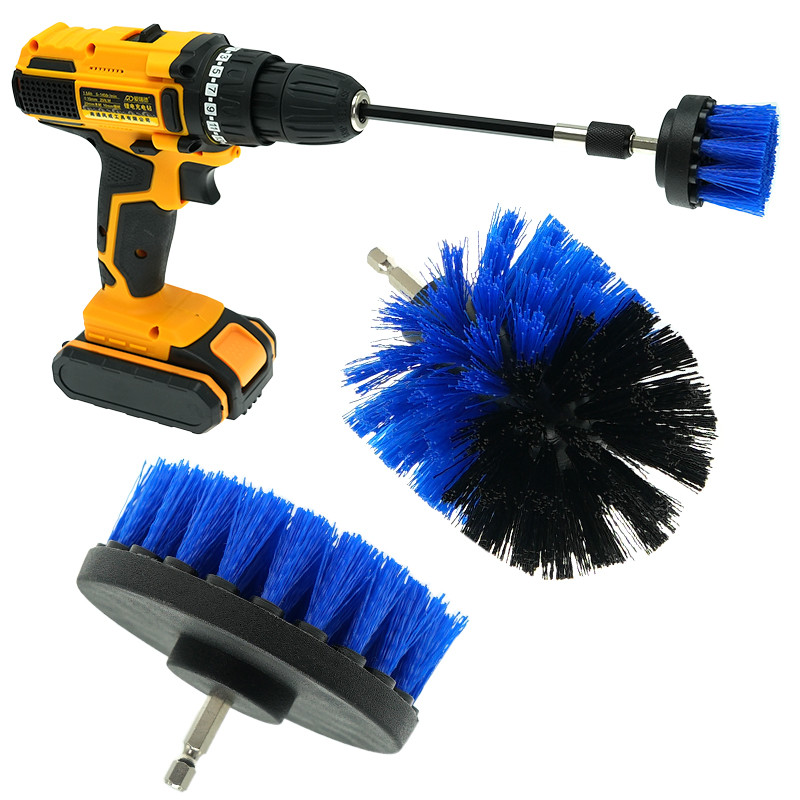 Multifunktioneel schoonmaakblok borrelboorstuk aanhangsel borrel scrubber kit OEM