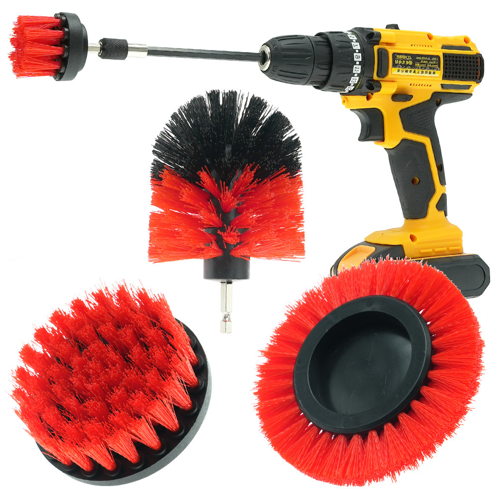 5Pack badkamerboor schoon toilet borstel boor stuk aanhangsel set