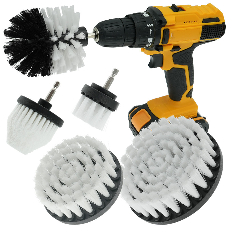 Boor bevestigingsborstel Power scrubber Elektrische boor reinigingsborstel 5 stuks Set