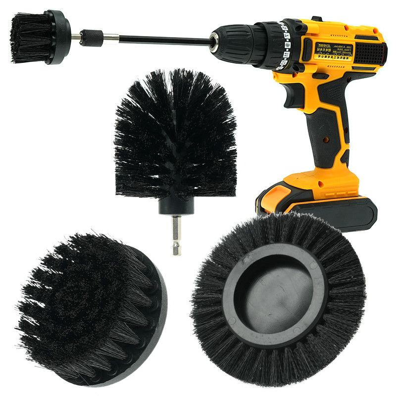Boor bevestiging borstel Power scrubber Elektrische boor reinigingsborstel 5pcs Set voor huishoudelijk reiniging