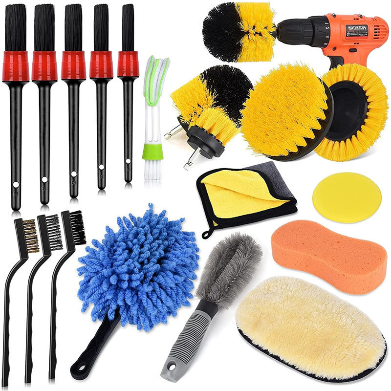 Oem Car Detailing Borstel Long Handle Microfiber Car Wash Borstel