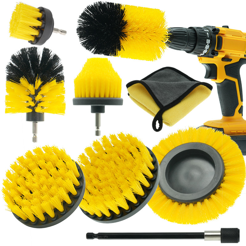 Rosh 5.5 inch Car Detail Drill Aanhangsels Scrub Pad Voor Drill