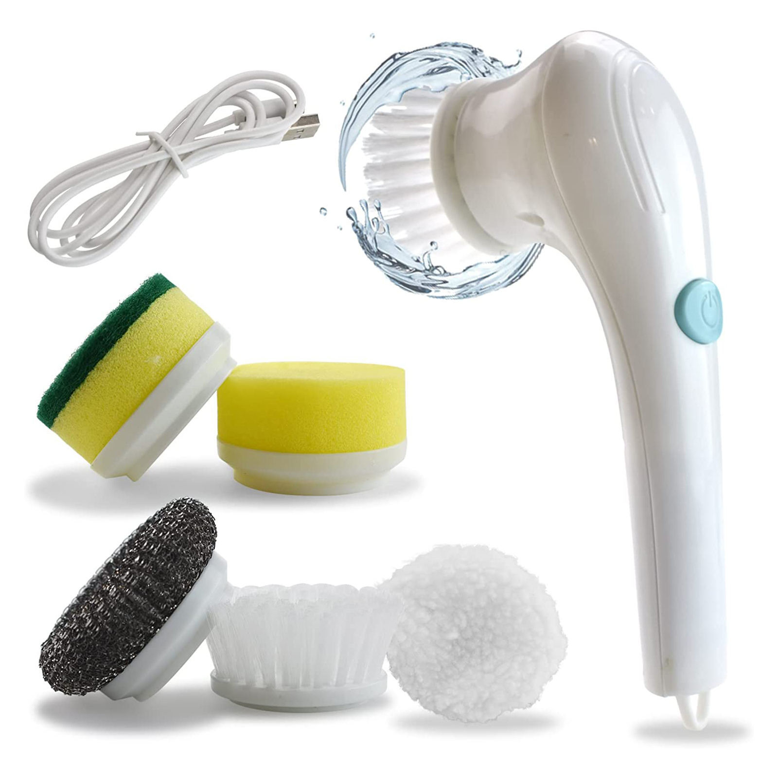 Elektrische wandspin tegel scrubber elektrische draadloze stroom handheld