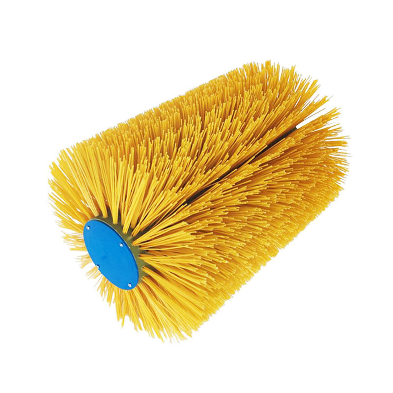 Ergonomische veescratcher borstelrol 50 cm PP nylon materiaal