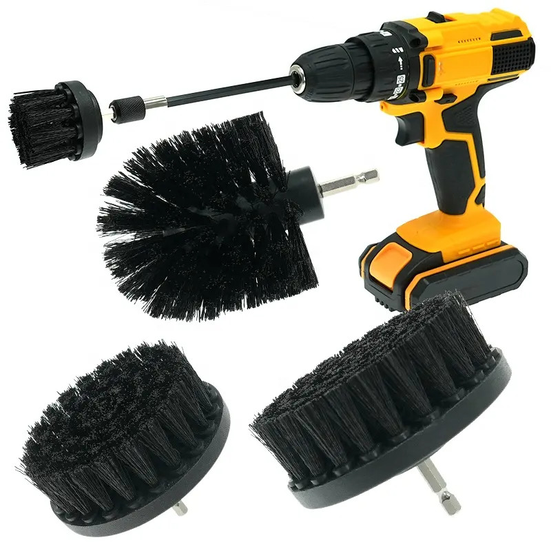 Power scrubber reinigingsborstel bevestigingsset voor alle doeleinden boor reinigingsborstelsets