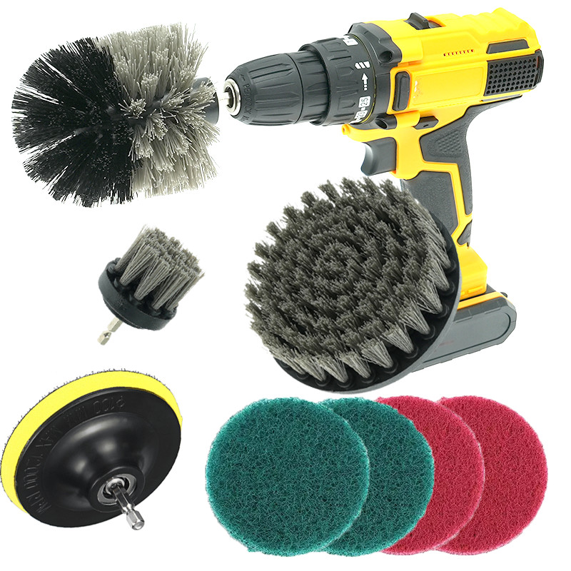 Maak elke hoek / spleet moeiteloos schoon met een boorborstel
