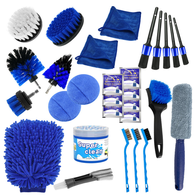 Pp Custom Car Detailing Brush Medium Bristle Stiffness Multi Purpose Reiniging Tool