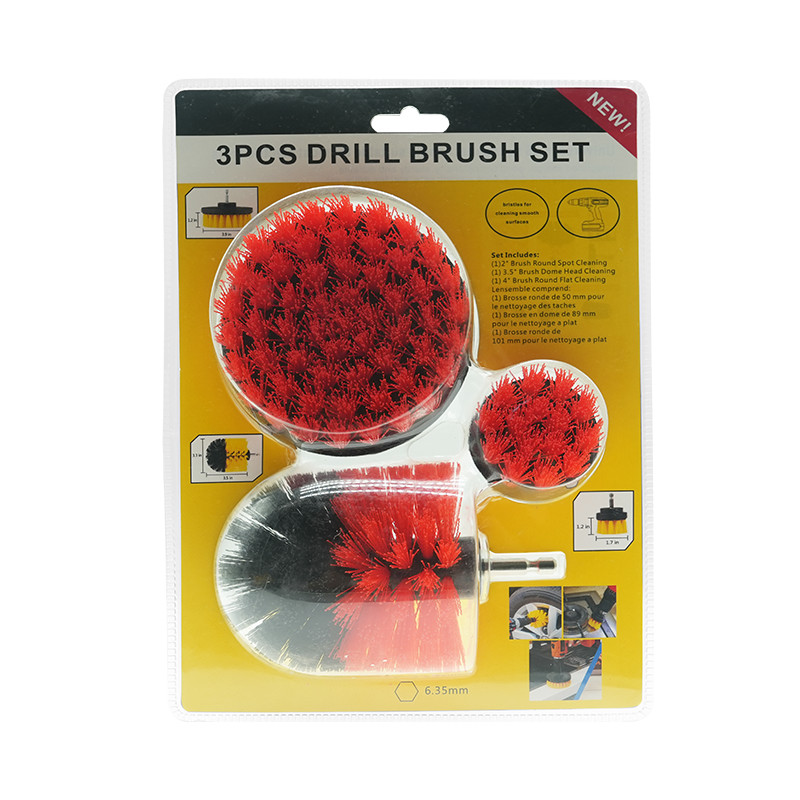 2/3.5/4 inch borstel scrubber boor kracht bevestigingen met snelle wissel as