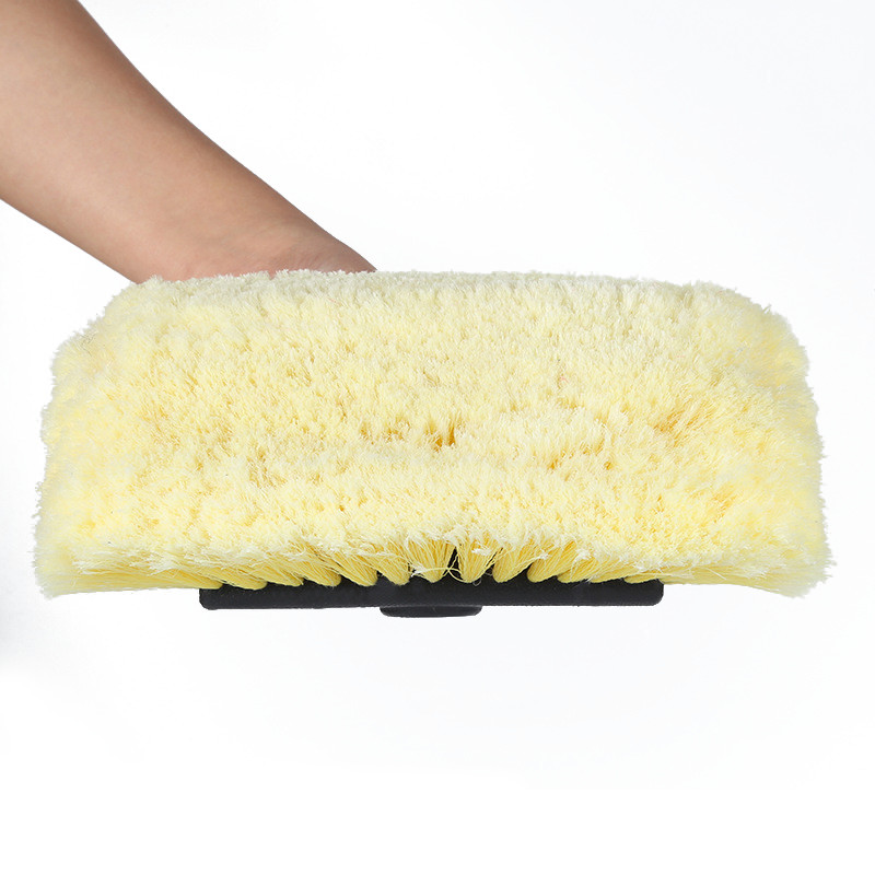 Flexible Pp Vehicle Detail Brush met Custom Logo Soft Filament Nylon Bristle