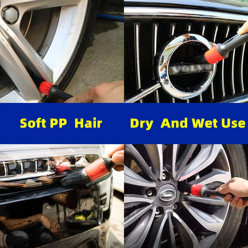 Gepersonaliseerde vouwbare microvezel auto luchtuitlaat schoonborstel binnenste stofborstel