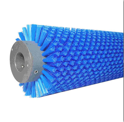 Blauw PP nylon industriële rolborstel voor het schoonmaken van groenten en fruit ODM