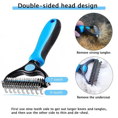Grooming Slicker PET Reinigingsborstel Zelfreinigend Honden Katten Kam